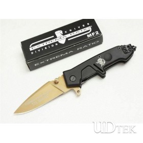 OEM EXTREMA RATIO MF2 SMALL GOLDEN EDITION FOLDING KNIFE UDTEK00180